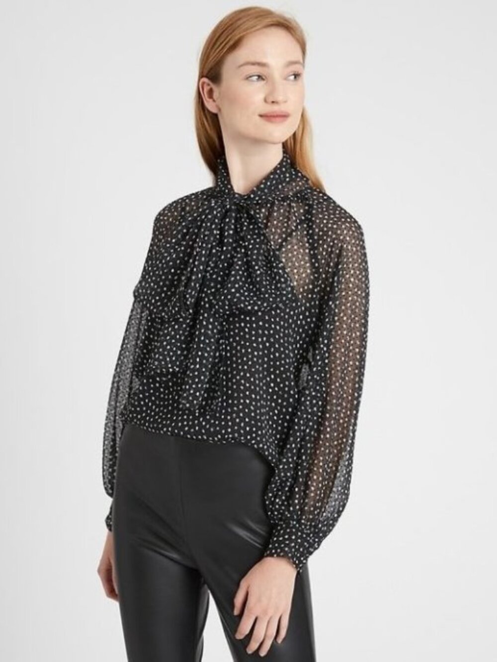 Banana Republic Sheer Blouse